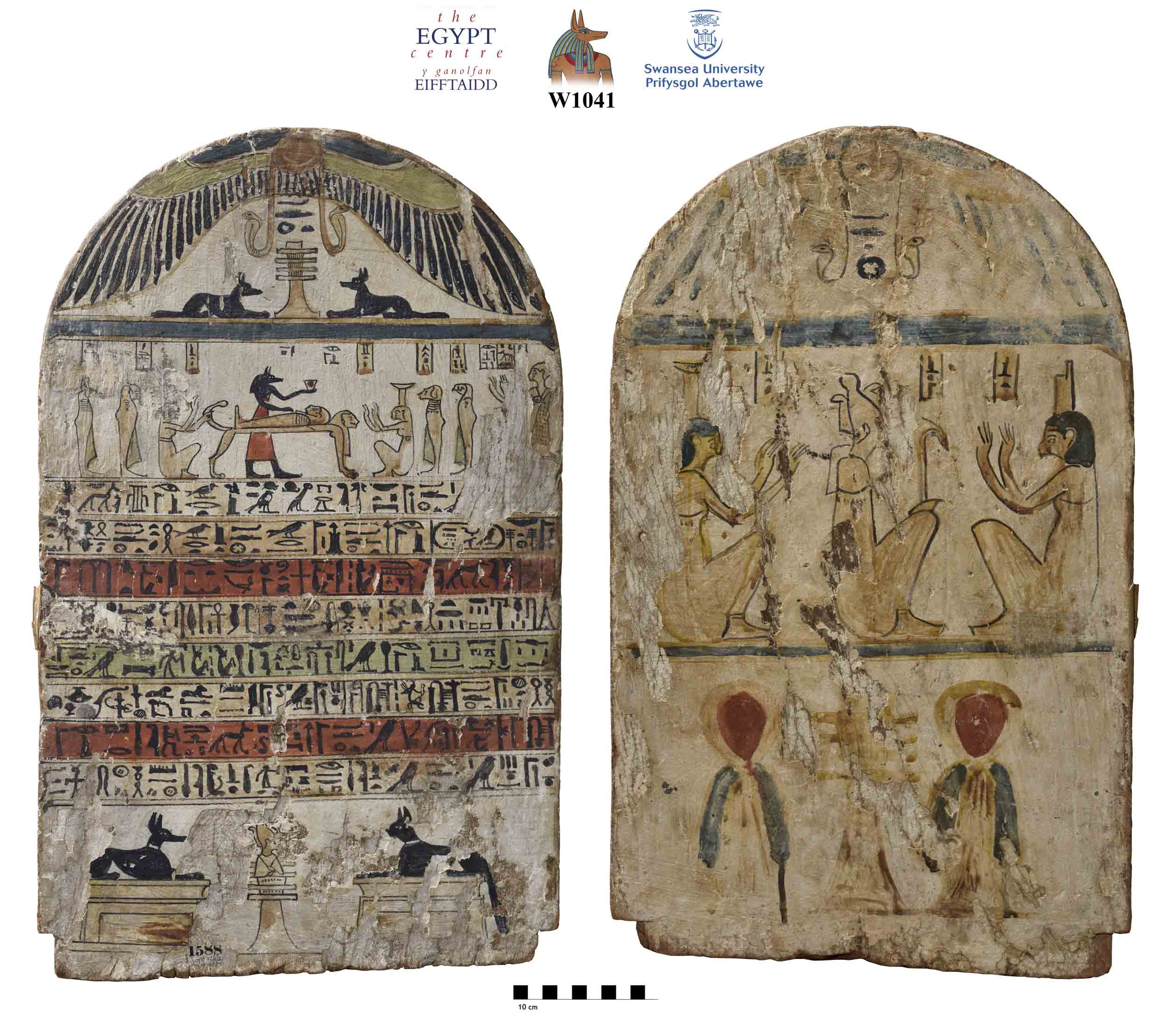 Image for: Wooden stela